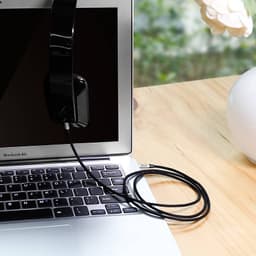 Baseus - Yiven - Audio cable (AUX to AUX), 1m, silver+black (CAM30-BS1) – Bild 8