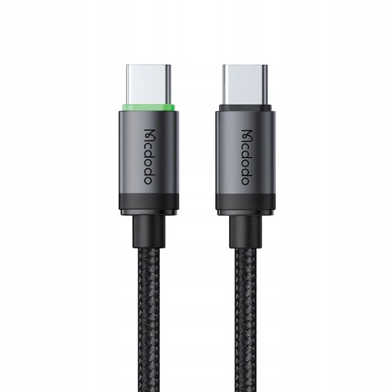 McDodo - USB-C to USB-C Charging Light, 60W, 3m, Schwarz