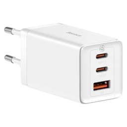 Baseus - GaN5 Pro - Schnellladegerät 2C+U, 65W EU, Weiss (CCGP120202) – Bild 9