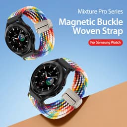Galaxy Watch - DUX Mix Version Pro Strap (22MM) - Multicolore (Rainbow) – Bild 5