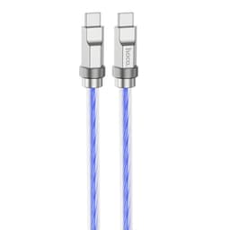 Hoco - U113 Fast Charging 100W USB-C auf C 1M Blau – Bild 2