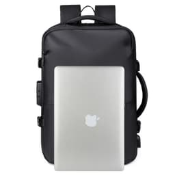 Okade S70 Zaino per laptop da 17,3 pollici - Zaino da lavoro e da viaggio USB, funzione valigia, nero – Bild 3