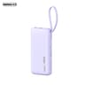 REMAX RPP-676 Xiaoxiao 2.1A Powerbank 5000mAh with iPhone cable, Purple