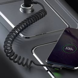 Mcdodo - Cavo a spirale da USB-A a USB-C, 1,8 m, nero – Bild 10