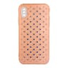 iPhone X/XS - Perforated Case Pink