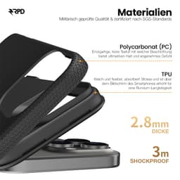 Samsung Galaxy A16 / A17 / A26 - Custodia Rugged Armor per esterni, nera – Bild 4
