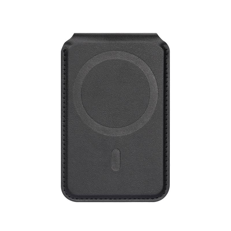 iPhone 12/13/14/15/16 Series . Dux Ducis Magnetic Leather Wallet Stand with MagSafe, Schwarz – 3
