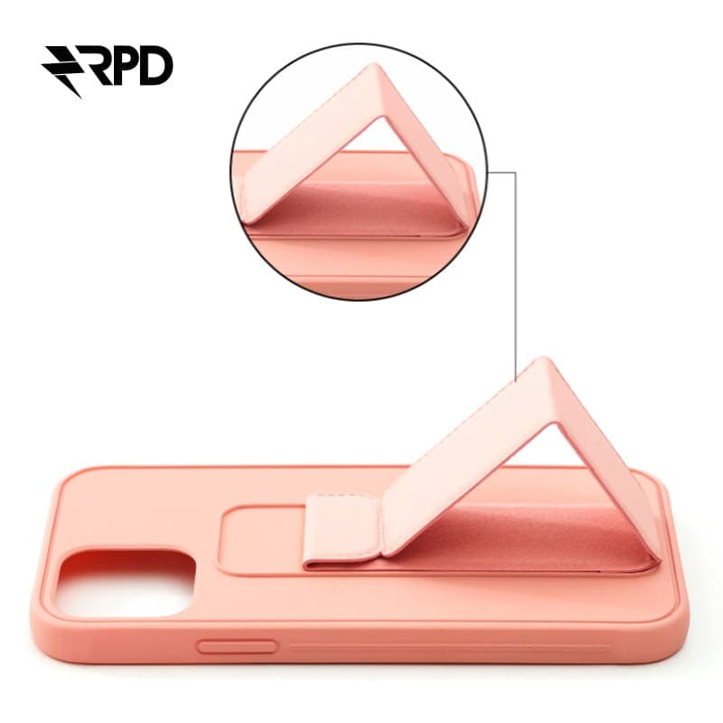 Samsung Galaxy S20 Plus - RPD Hand Holder Backcase con supporto integrato per l'impugnatura, rosa – 3