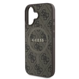 iPhone 16 Plus Guess MagSafe BackCase Braun – Bild 4
