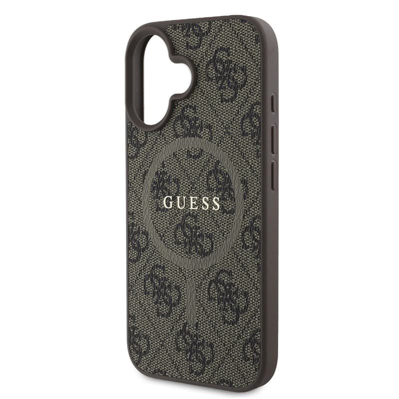 iPhone 16 Plus Guess MagSafe BackCase Braun – 4