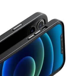 iPhone 12 Mini - Étui en similicuir Baseus, noir – Bild 2