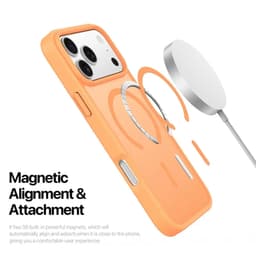 iPhone 17 Pro Max - Dux Ducis Yind Series mit Magsafe in Orange (Open Ring Version) – Bild 5
