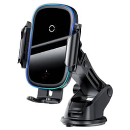 Baseus - Light Electric - Wireless charger with holder, 15W, Black (WXHW03-01) – Bild 1