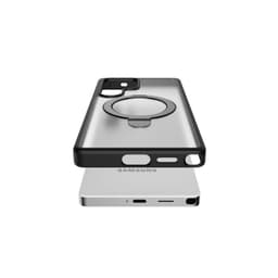 Samsung Galaxy S25 Ultra - Raptic Clear Air Stand (magnetic) Case, Black – Bild 7
