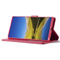 Samsung Galaxy S26 Ultra - LC.IMEEKE Etui portefeuille avec 3 emplacements pour cartes & fermeture magnétique, rose – Bild 3
