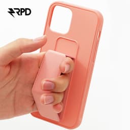 Samsung Galaxy S20 Plus - RPD Hand Holder Backcase with integrated grip holder, pink – Bild 4