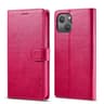 Galaxy S24 Ultra - LC.IMEEKE Wallet case with 3 card slots & magnetic closure, Pink