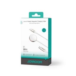 Joyroom 2-in-1 Watch Magnetic Charging Cable (S-IW012), Type-C to Watch Charger + Lightning, 30W, 1.5m, White – Bild 8