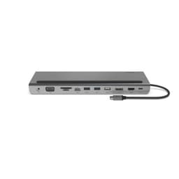 Belkin - USB-C 11-in-1 Multiport 100W (4K HDMI, Ethernet, USB-C, 3x USB-A, SD, MicroSD, VGA, Audio) – Bild 5