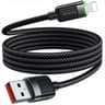McDodo - Cavo magnetico autoavvolgente da USB-A a Lightning, 1,2 m, nero