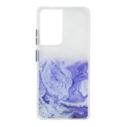 Samsung S21 Ultra Blue Ocean transparent case – Bild 1