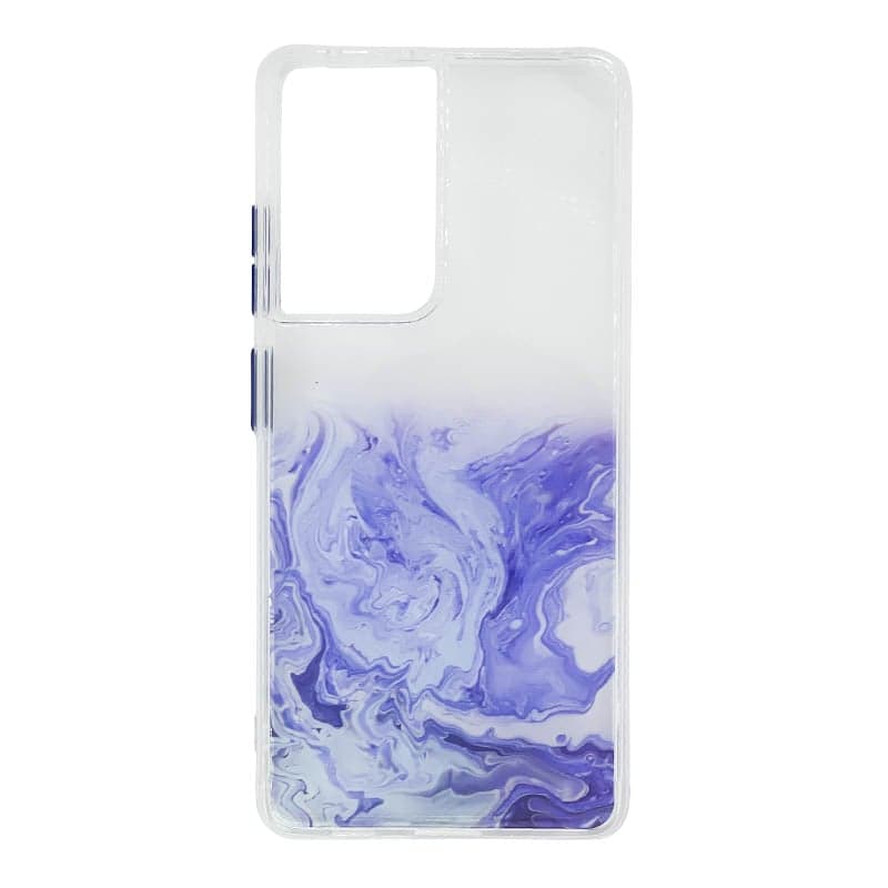 Samsung S21 Ultra Blue Ocean transparent case