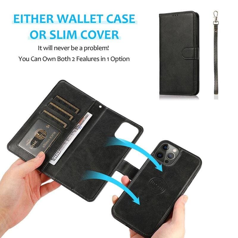 Samsung Galaxy S22 Ultra - Magnetisches 2in1 Flipcase rot – 4