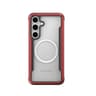 Samsung Galaxy S25 Plus - Raptic Defense SHIELD avec fonction Magsafe, rouge