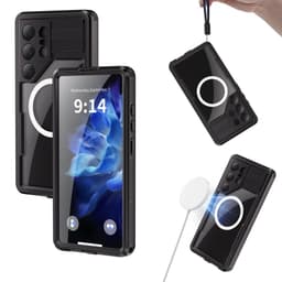 Samsung Galaxy S25 Ultra - Redpepper IP68 Mars Series Custodia impermeabile per esterni Magsafe, nero – Bild 3