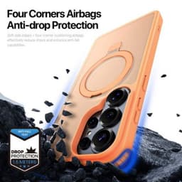 Samsung Galaxy S26 Ultra - Dux Ducis Yind Series with Magsafe and stand function in orange – Bild 13