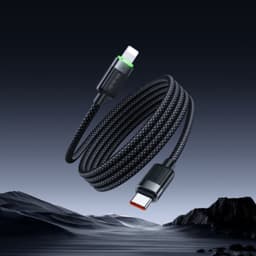 McDodo - USB-C to Lightning Magnetic Self Winding Cable, 1.2m, 36W, Schwarz – Bild 7