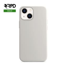 iPhone 14 - Silicone Case white, solid – Bild 1