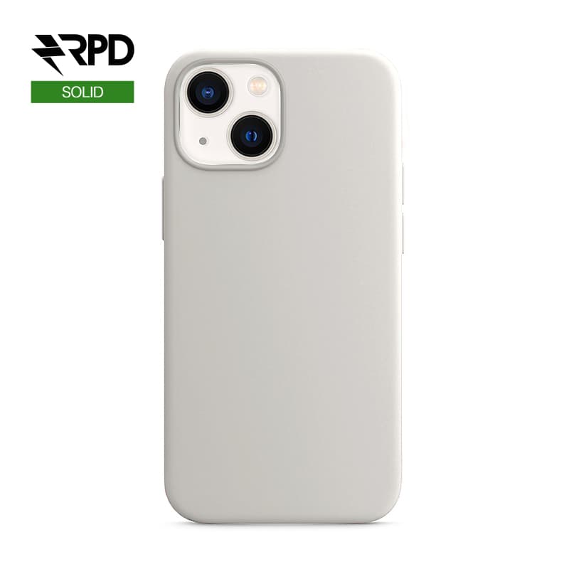 iPhone 14 - Silicone Case weiss, solid