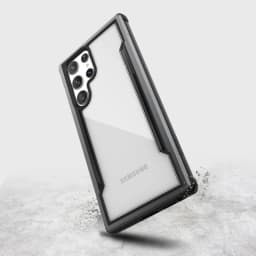 Samsung Galaxy S22 Ultra - Raptic/X-Doria Defense Shield Case mit schwarzem Rahmen – Bild 5