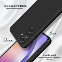 Samsung Galaxy A21s (2020) - Silicone protective case, black – Bild 4