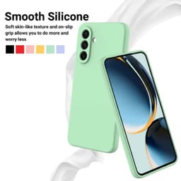Samsung Galaxy A26 - Silicone protective case, green – Bild 7