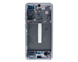 Samsung Galaxy S21 FE verre frontal / LCD blanc, neuf, original SMG990B – Bild 1