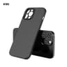 iPhone 15 Plus - Robustes TPU-Case mit Carbon-Optik, Schwarz