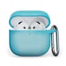 AirPods 4th Gen - Silicone case - Robust protection with carabiner, Luminous (glows in the dark)