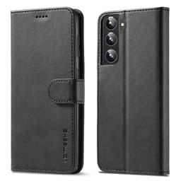 Samsung Galaxy A42 5G (2020) - Etui portefeuille LC.IMEEKE avec 3 emplacements pour cartes & fermeture magnétique, noir – Bild 1