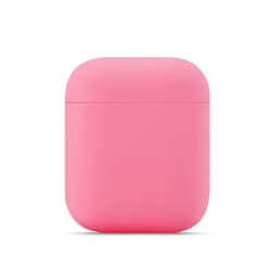 Airpods 1+2. Gen - Silicone Hang Case Pink – Bild 9