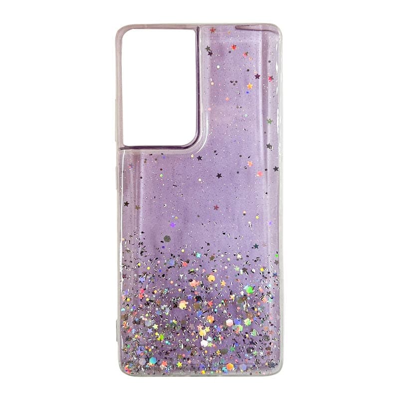 Galaxy S21 Ultra - Purple Silver Flakes