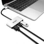 WiWU USB-C to Digital AV Adapter (Charging + HDMI Adapter) Alpha 3 in 1 - USB-C Hub C2H