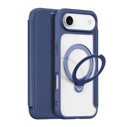 iPhone Air - DUX Ducis Skin X Pro Series Flip Case, custodie (fronte e retro), blu con MagStand – Bild 1