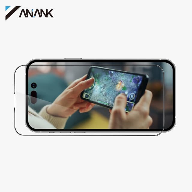Verre blindé ANANK 2.5D transparent Game Edition (mat) anti-traces de doigts pour iPhone 11 / Xr