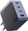 Ugreen - Caricabatterie rapido Nexode S GaN, 100W, 4 porte (3x USB-C / 1x USB-A), nero