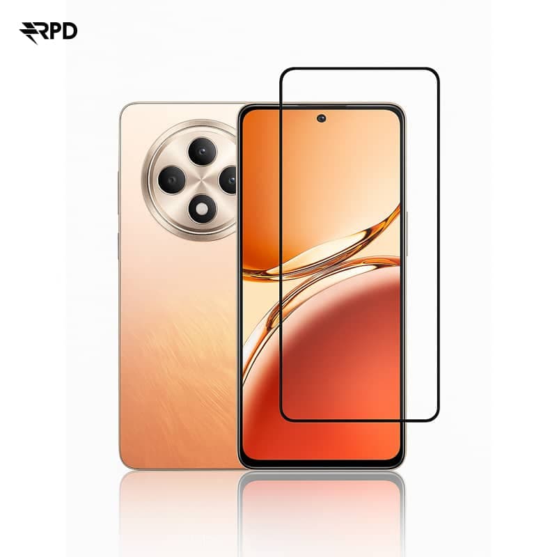 Oppo Reno 12F - Tempered Glass / Panzerglas - Full Glue – 2