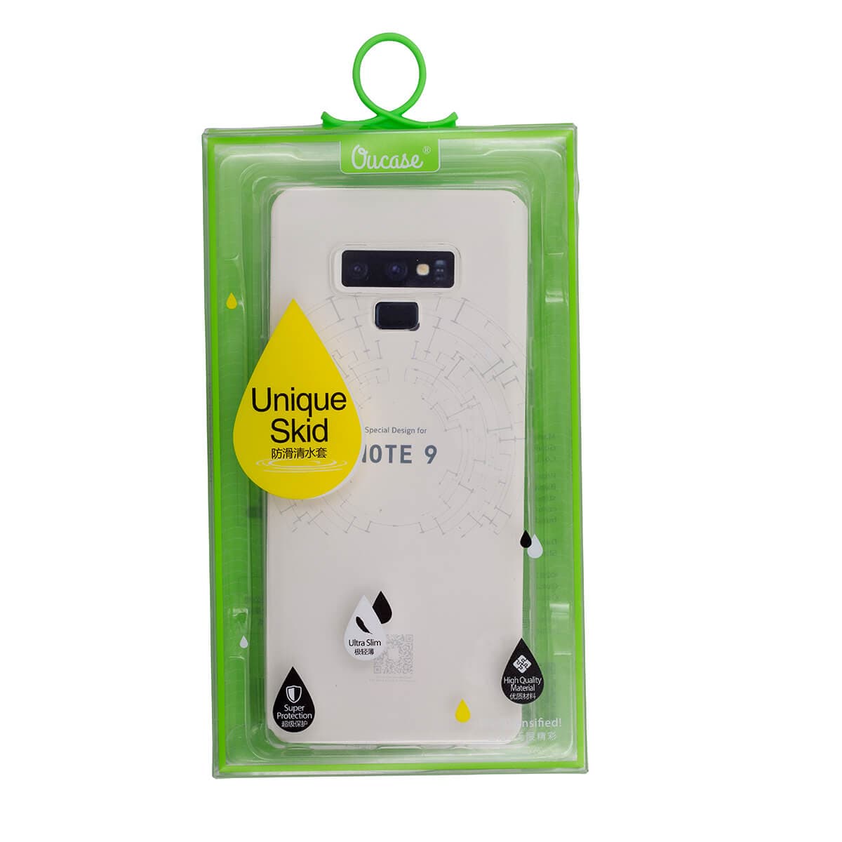Samsung Galaxy Note 9 - Oucase Invisible Clear Case, transparent