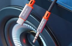 Mcdodo Cavo audio digitale da USB-C a AUX da 3,5 mm, nero – Bild 5