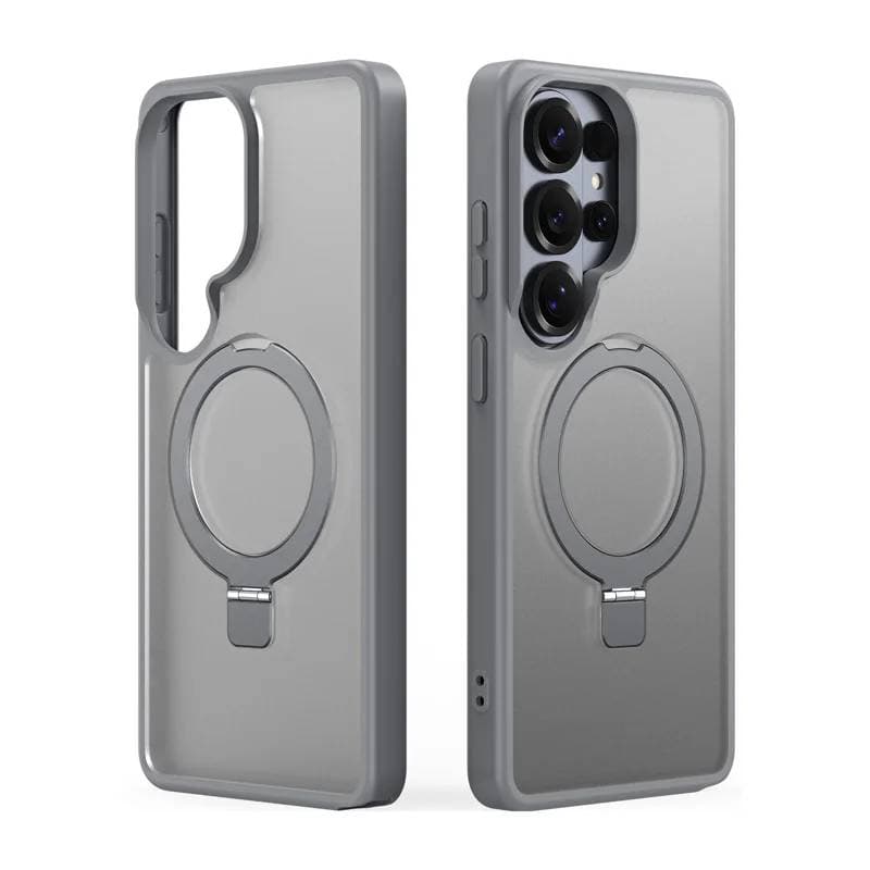 Samsung Galaxy S26 Ultra - Serie Dux Ducis Yind con funzione Magsafe e stand, grigio – 2